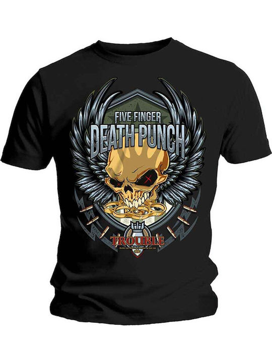 Five Finger Death Punch Unisex T-shirt Trouble