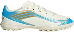 adidas F50 Messi Club TF Παιδικά Ποδοσφαιρικά Παπούτσια με Σχάρα Λευκά adidas F50 Messi Club TF Παιδικά Ποδοσφαιρικά Παπούτσια με Σχάρα Λευκά