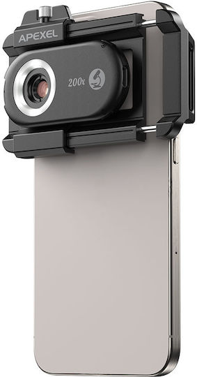 APL-MS200 PhoneMicro 5 Phone Camera Lens Macro / Microscope / Filter 200x