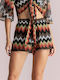 Women's Leather Shorts