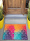 SteweHome Non-Slip Orange Doormat 70x45cm