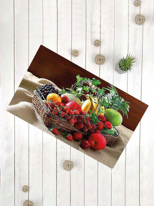 SteweHome Non-Slip Red Doormat 45x70cm