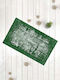 SteweHome Non-Slip Green Doormat 45x70cm