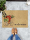 SteweHome Non-Slip Orange Doormat 70x45cm