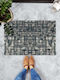 SteweHome Non-Slip Orange Doormat 70x45cm