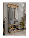Hallway Furniture with Hanger Modern 72x30x172cm