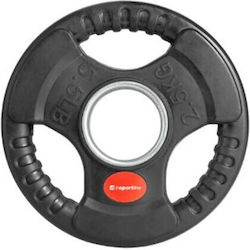 inSPORTline Δίσκος Ολυμπιακού Τύπου Λαστιχένιος 1 x 2.5kg Φ50mm με Λαβές