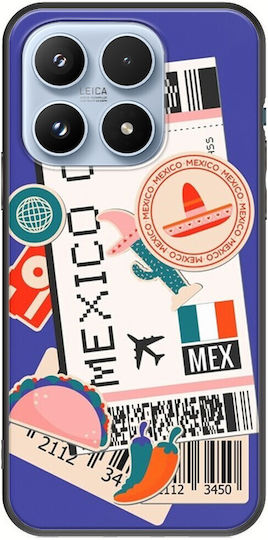 Husă Ticket To Mexico City Xiaomi 17 5g Black TPU Siliconă Neagră