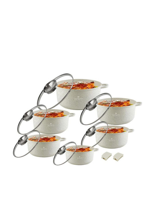 Edenberg Cookware Set From Cast Aluminum With Non-stick Coating 10pcs