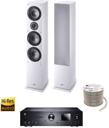 Magnat Set Complet Home Cinema MC 400 & HECO Victa Elite 702 Alb