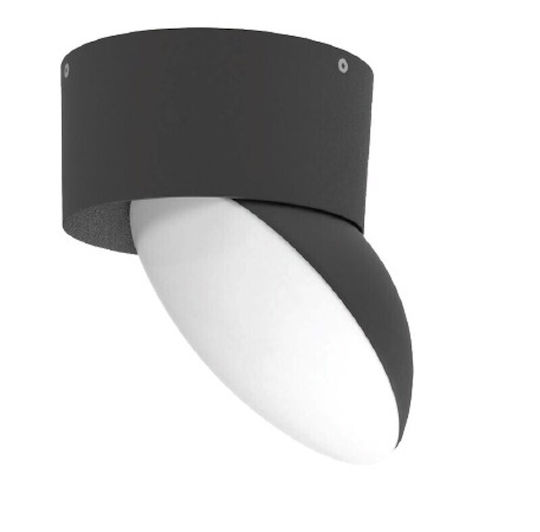 Inlight Wandmontierte Außenbeleuchtung LED 7W mit Einstellbarem Weiß Licht 13x13x10cm