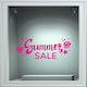Αυτοκόλλητο Εκπτώσεων - Summer Sale 126 - Κίτρινο