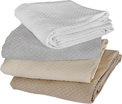 Xionoula Home Pătură Pentru Hotel Supraînălțată Matelasse Gri 240x270cm Xionoula Home Pătură Pentru Hotel Supraînălțată Matelasse Gri 240x270cm