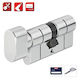 Abus Security Lock Cylinder 60mm (30-30) With Knob