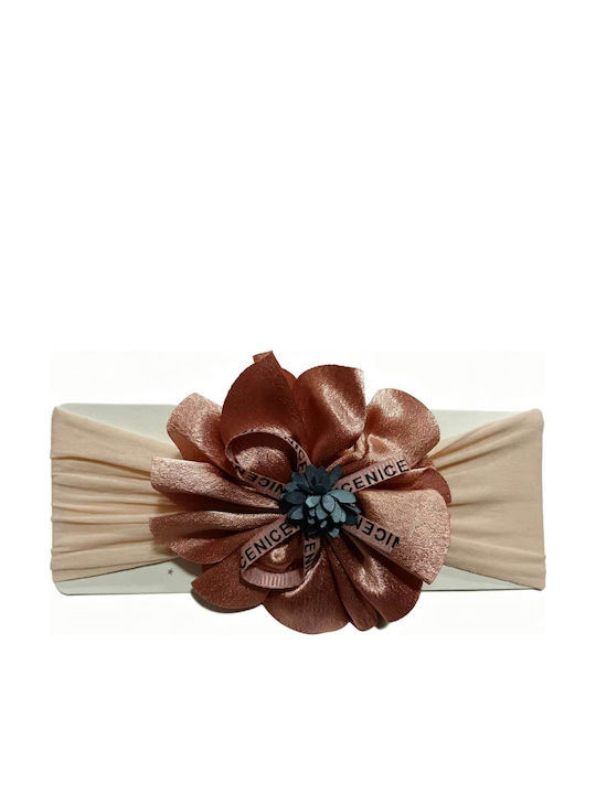 Intimonna Kids Hair Band In Beige Colour