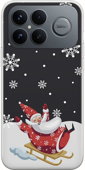 Happy Santa Xiaomi Poco F8 Ultra 5g Flexible TPU Transparent Silicone Mobile Phone Case
