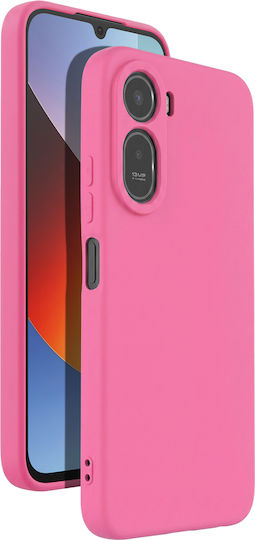 Avizar Case Redmi A7 Pro Soft-touch Silicone Fast Cover Series Fuchsia
