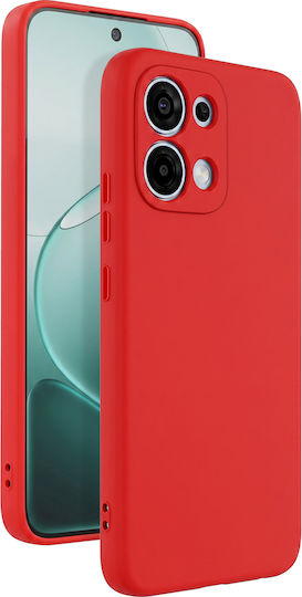 Avizar Case Oppo A6 Pro Soft-touch Silicone Fast Cover Series Red