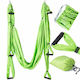 Kepeak Aerial Yoga Set 2.5x1.5m with Handles Green