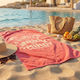 Easy Home Cotton Blue Beach Towel 160x80cm