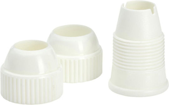 De Buyer Adaptor pentru Pungi de Patiserie Metalic 3 Bucăți 3011242114124