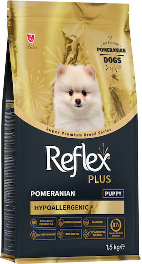 Reflex Plus Breed Series Померанско Кученце 1.5кг Специална Супер Премиум Храна За Растящи Померанци 1.5кг