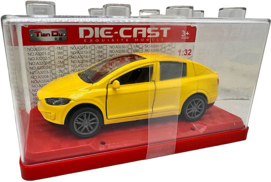 Tesla Model X 1:43 Metal Replica Model Open Doors Pull Back Various Colors