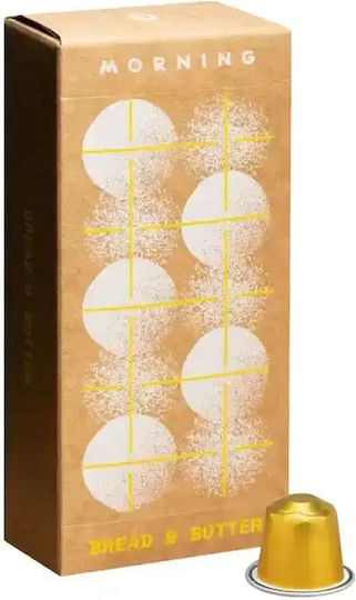 Premium Coffee Capsules Morning Bread Butter 10 Capsules
