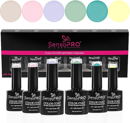 SensoPro Milano Ojă Pentru Unghii Cu Gel Nude Mood #141 Ochi De Pisică 10ml