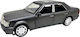 Mercedes Benz E500 Amg W124 Gri 1:28 Replica Metalică Lumini Sunete Uși Funcționale Capotă Portbagaj