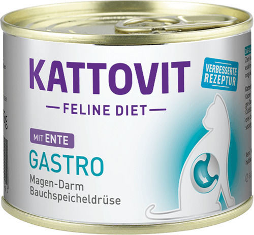 Kattovit Мокра Храна За Котки С Патица, Месо, Птици, Черен Дроб И Ориз 185гр
