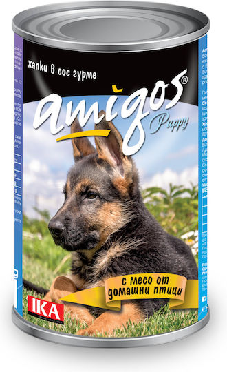 Amigos Кученца Птиче Може за Растящи Кучета Птиче 415 Г