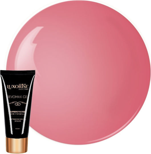 Luxorise False Nail Gel Silky Pink 30ml