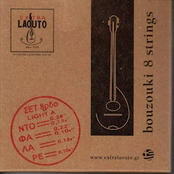 Extra Laouto Classic Light A Xορδές 8χορδου Μπουζουκιού 010.5