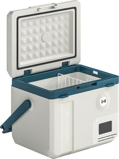 Outsunny Frigider Portabil 19l 100-240V Alb