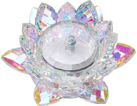 Glass Nail Polish Remover Luxorise Rainbow Flower