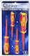 Geko Set 4 Electrician Screwdrivers VDE 1000V