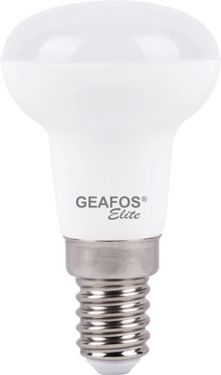Geafos Λάμπα LED 5W για Ντουί E14 και Σχήμα R50 Ψυχρό Λευκό