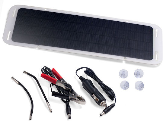Слънчев силиконов панел за зареждане на кола 5W 18V