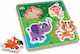 Puzzle Din Lemn Pentru Copii Pegged Kids Hits