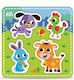 Puzzle Din Lemn Pentru Copii Pegged Kids Hits