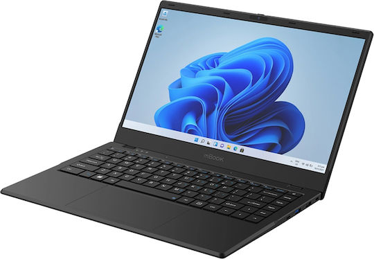 MaxCom Office mBook14 Lite Plus 14" (Celeron Dual Core-N4020/4GB/128GB SSD/W11 Home) (International English Keyboard)