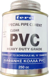Fere FERE-PVC-1/2-GRAY Κόλλα Πλαστικών Γκρι 500ml