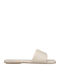 Leather Women's Sandals Ecru