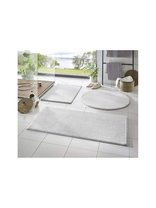 SteweHome Non-Slip Set Bath Mats STE-029993-V66690 Beige 100x70cm 3 Pieces
