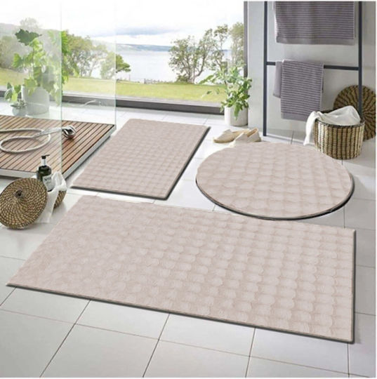 SteweHome Подредба Бански Килими Джута STE-029918-V66445 Кафяви 23x16см 3 Бройки SteweHome Подредба Бански Килими Джута STE-029918-V66445 Кафяви 23x16см 3 Бройки