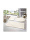 SteweHome Non-Slip Set Round Bath Mats STE-029937-V66506 Beige Ø60cm 3 Pieces