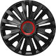 Auto Gs Auto Radkappen Set Royal 13" 4 Stück Schwarz