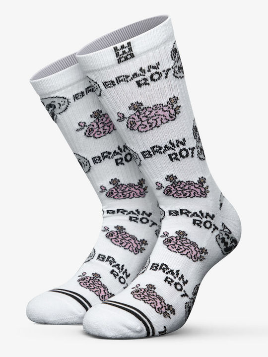 Bee. Unusual. Brain Rot Men's Socks White