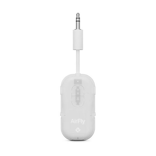 Twelve South Bluetooth Audio Adapter 3.5mm Jack Plug Model Airfly Pro 2 White Transparent